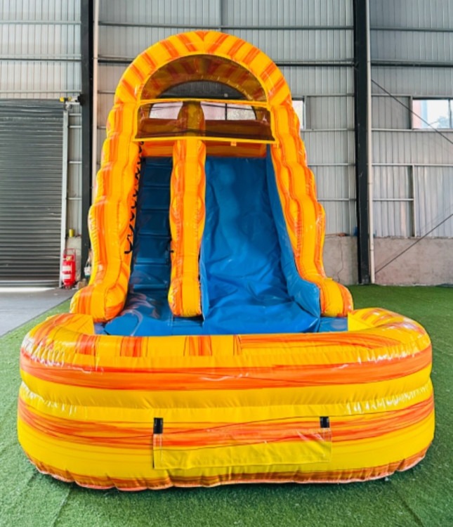 16 ft Slide with Pool
